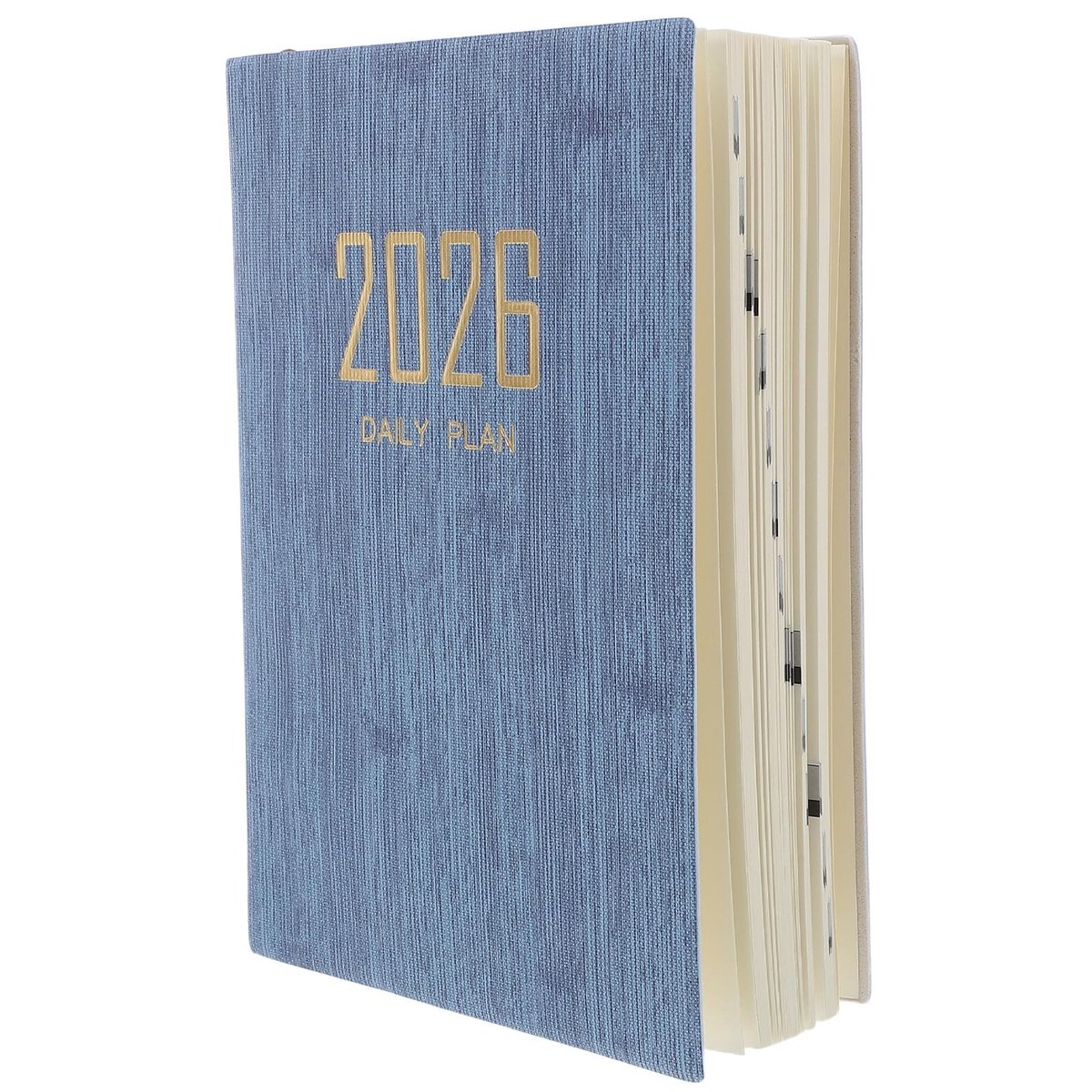 Solidchoice - Compacte PU Lederen Planner met Elastische Sluiting