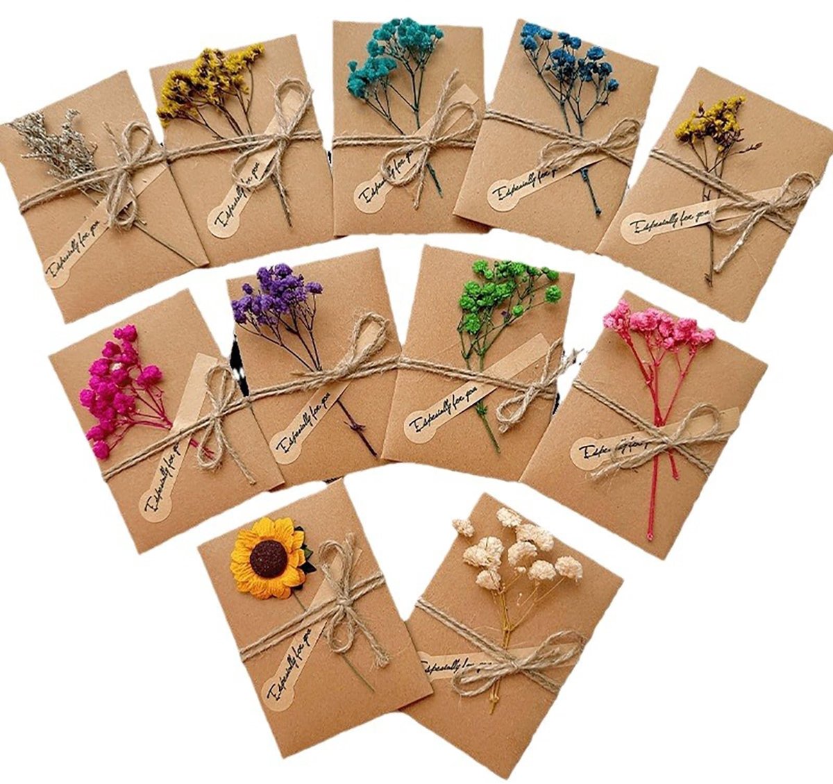Solidchoice - 10-Piece Wenskaarten Set voor Elke Gelegenheid