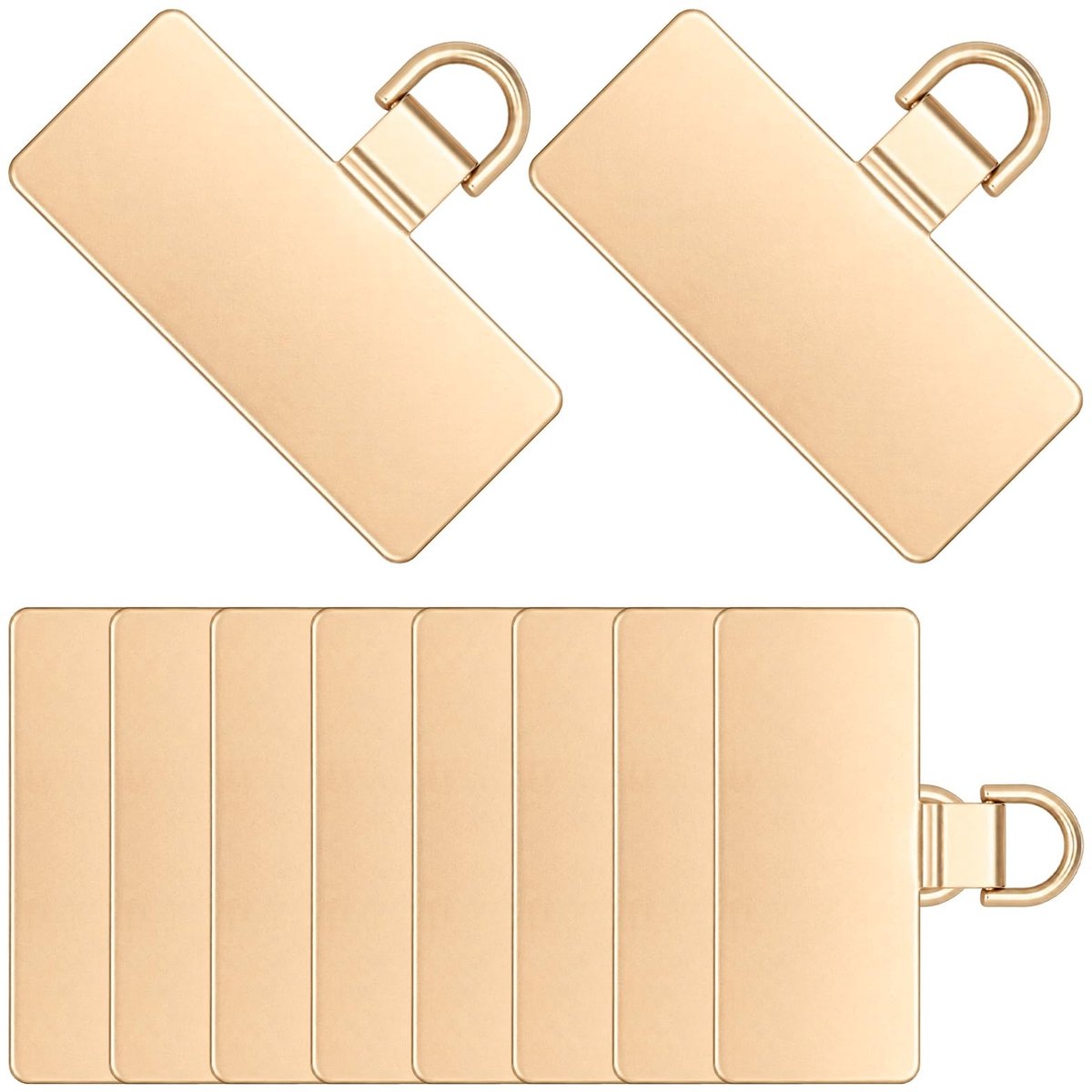 Solidchoice - Set van 10 Universele Telefoonstrap Houder Clips