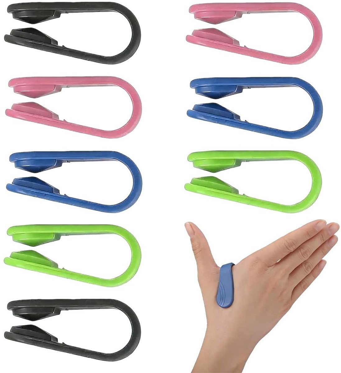 Solidchoice - Set van 8 Acupressuur Clips voor Ontspanning