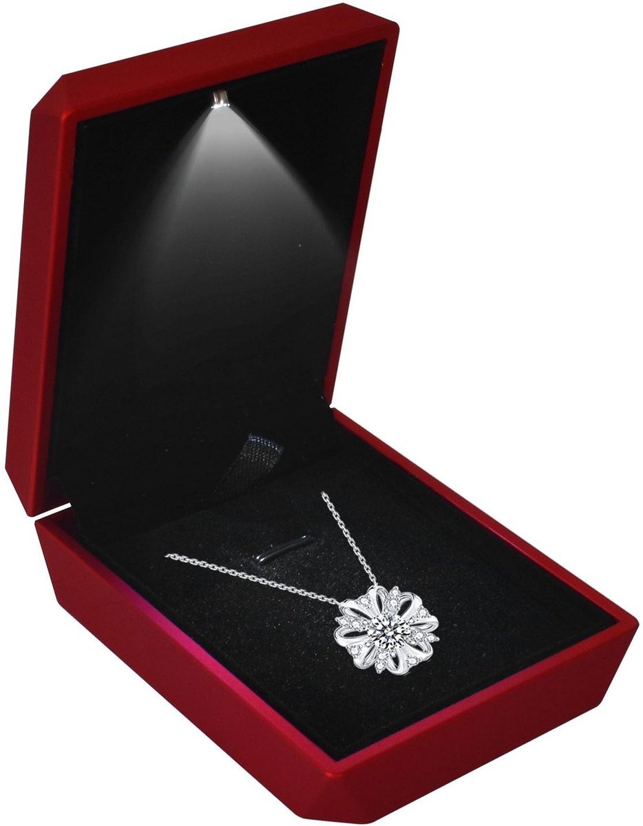 Solidchoice - Luxe Geschenkdoos voor Sieraden met LED Verlichting