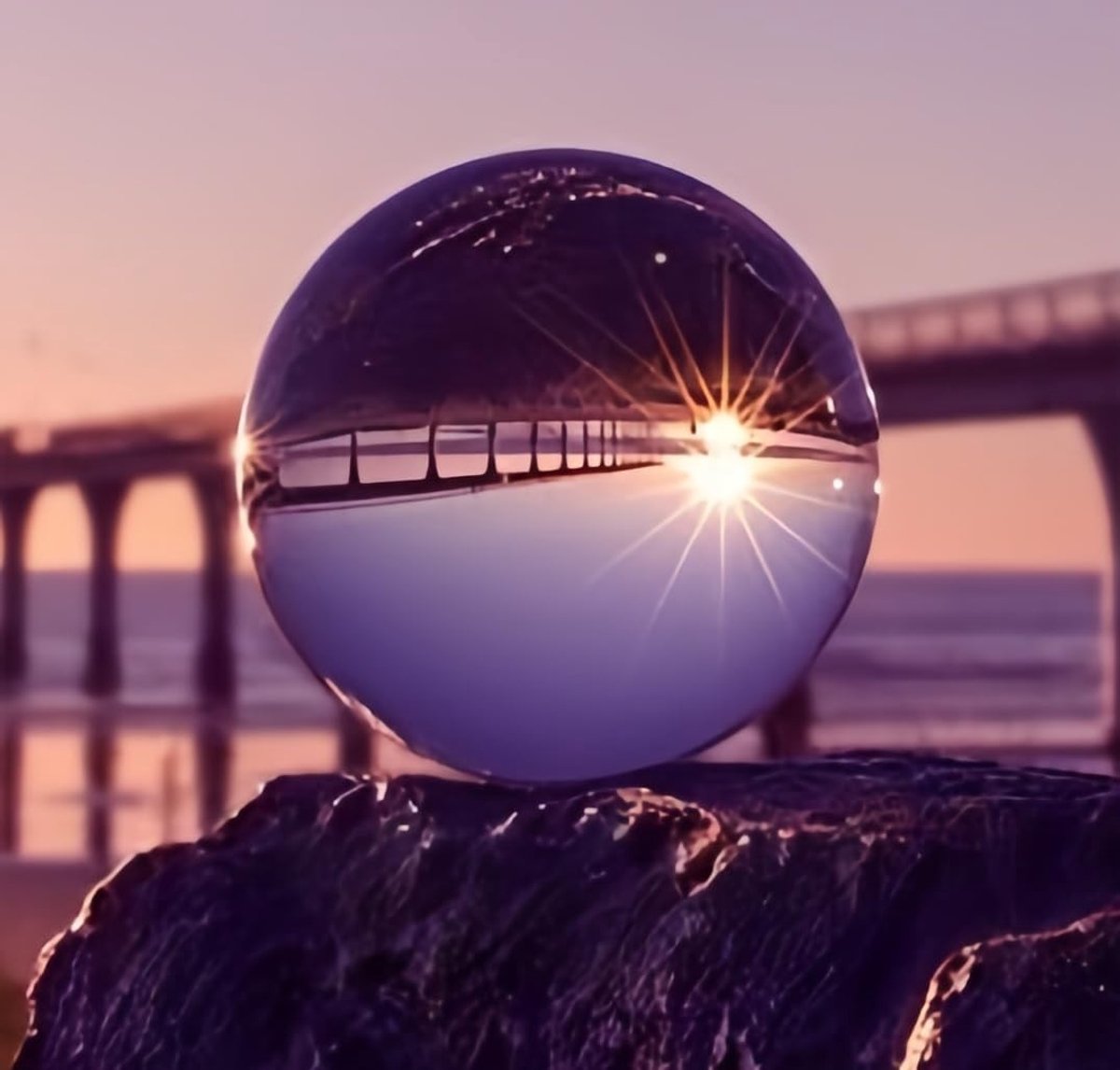 Solidchoice - 100mm Glazen Fotoball voor Creatieve Fotografie