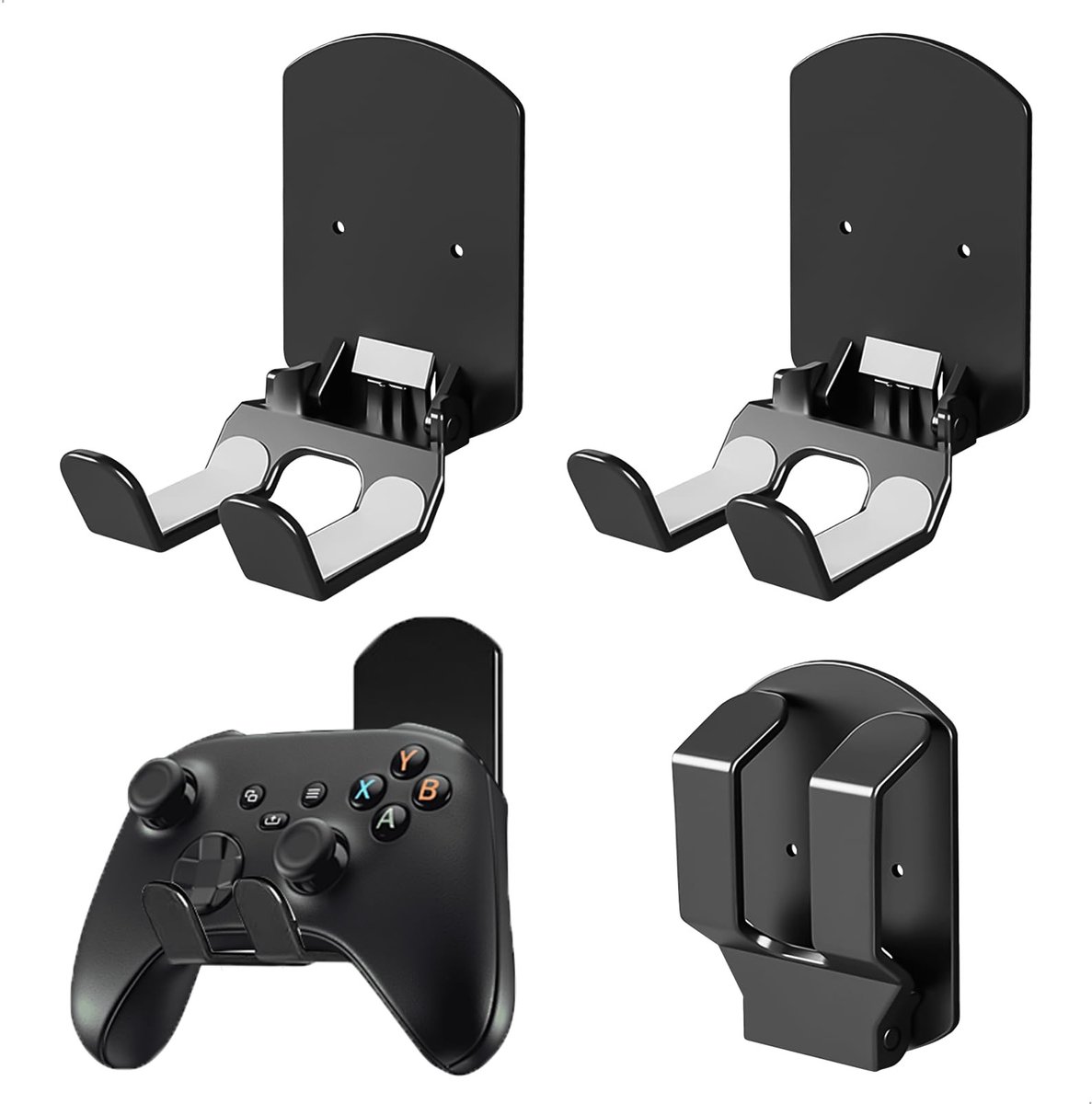 Solidchoice - 3 Stuks Controller Wandhouder voor Game Consoles en Hoofdtelefoon