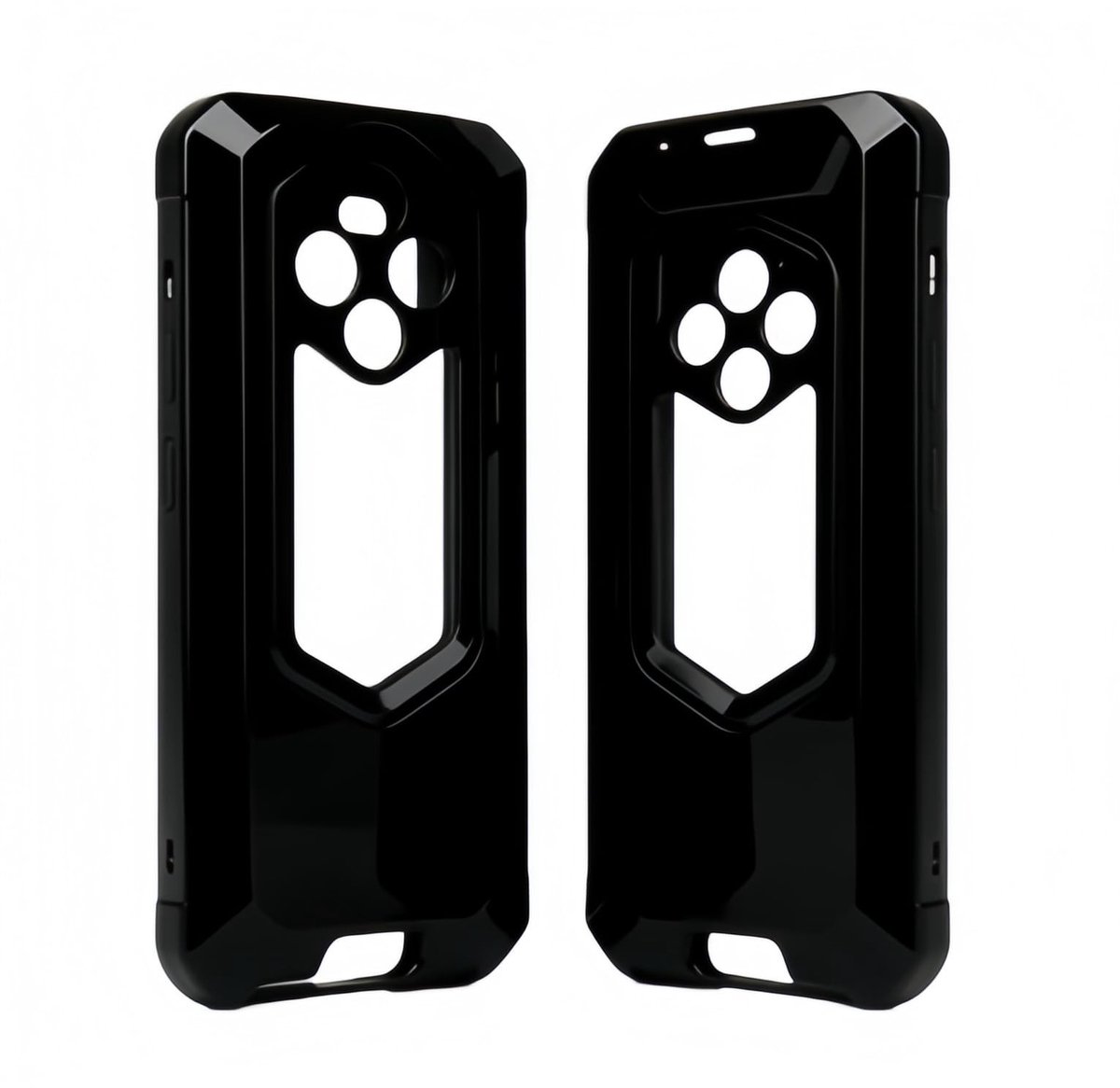 Solidchoice - Zachte TPU Beschermhoes voor Ulefone Rugking 5 Pro