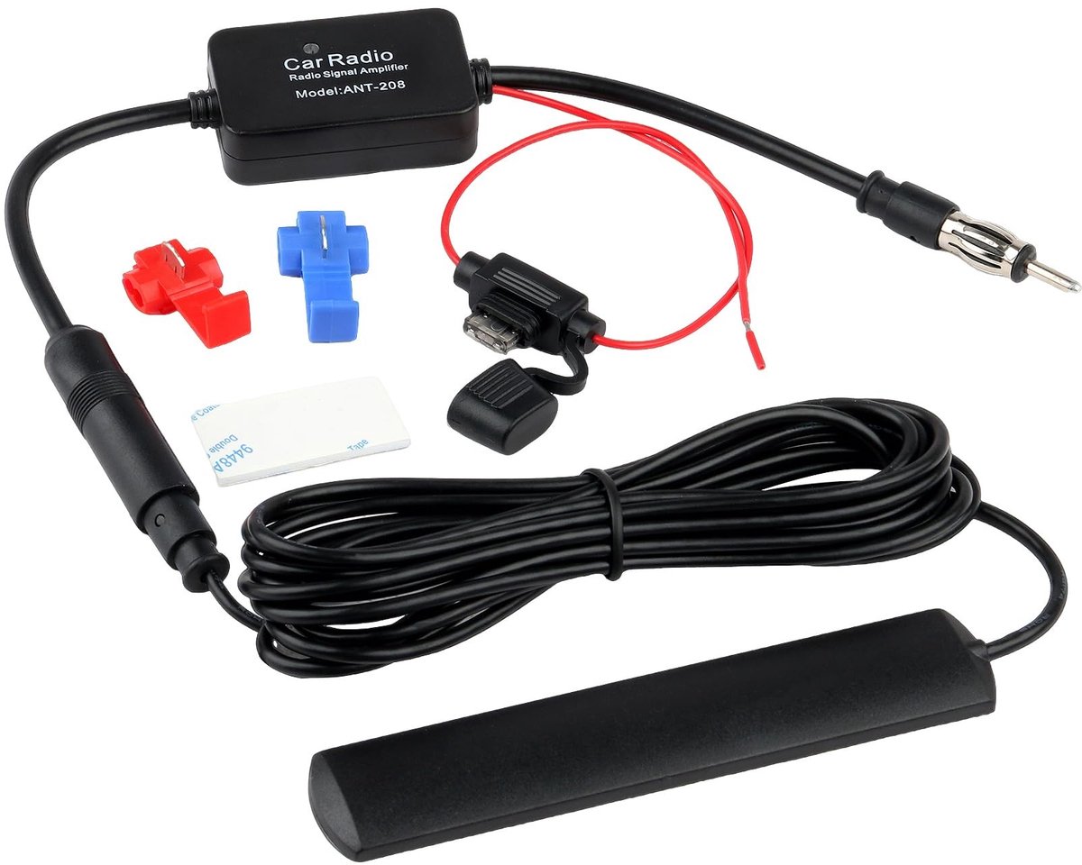 Solidchoice - Autoradioantenne FM/AM met Signaalversterker