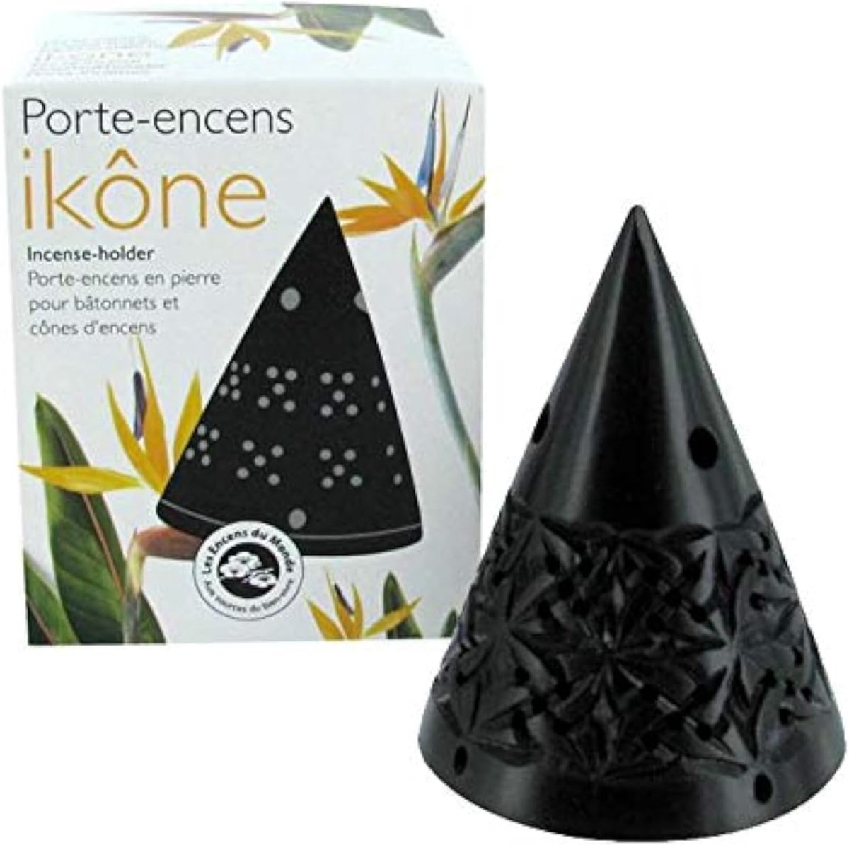 Ikone Incense Stick Holder, Black - ShopVlot