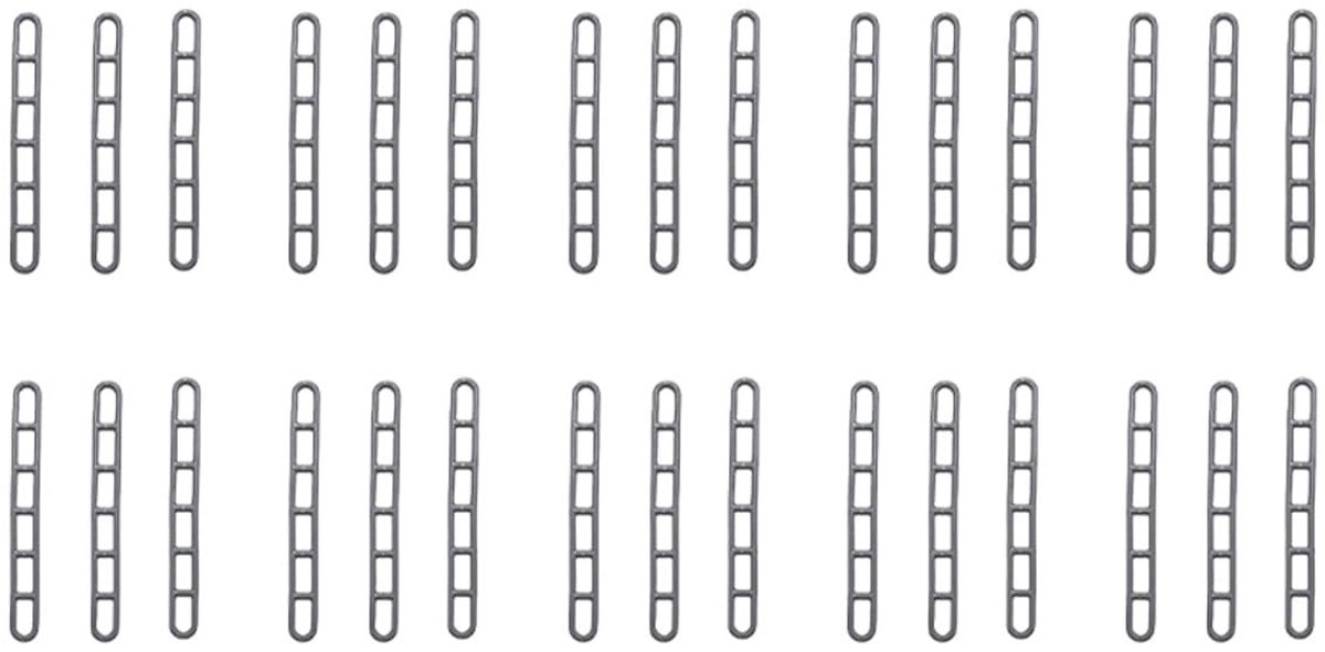 Solidchoice - 30 Stuks Luifelladders voor Caravans - Extra Sterke Spanbanden voor Stormen