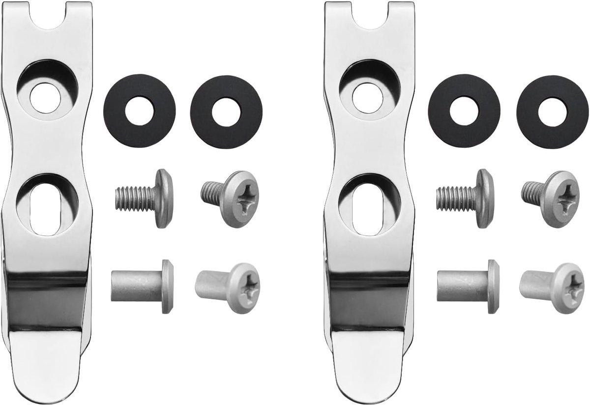Harnds Clip Accessories for Knife Sheath, 66.5mm Belt Clip for Sheath, Fastening Hole Spacing of 17-21 mm, Knife - ShopVlot