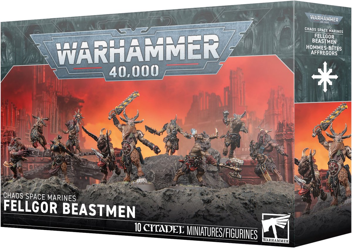 Chaos Space Marines Fellgor Beastmen