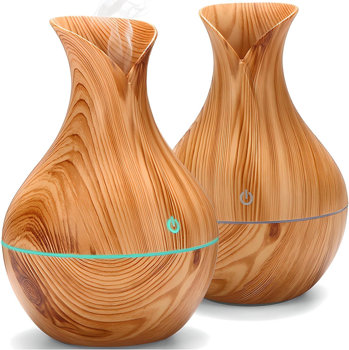 Aroma Diffuser - Ultrasoon - LED Verlichting - Stil en veilig voor kinderen - ShopVlot