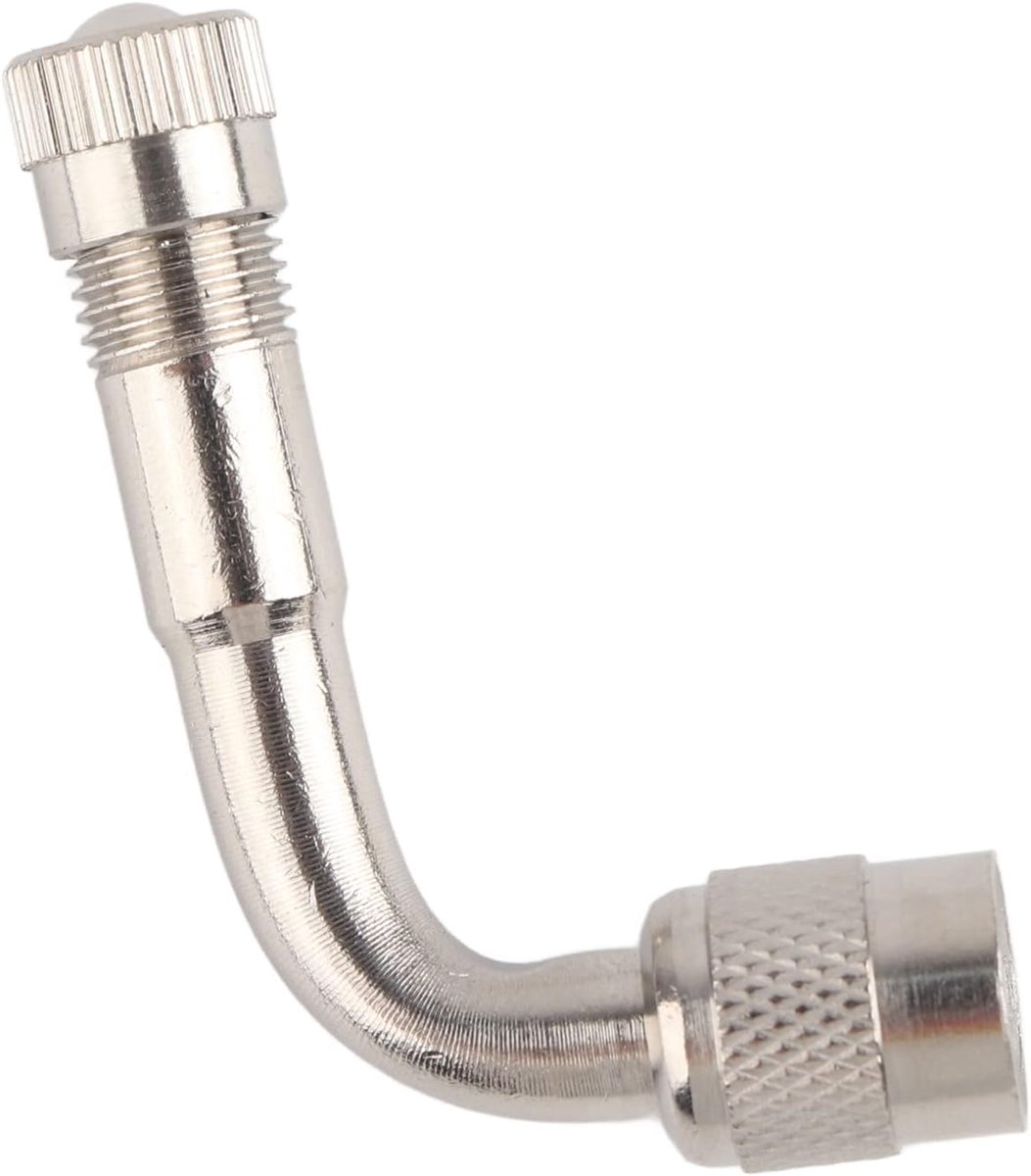 Tire Valve Extension 45° - Robuuste metaal - Corrosiebestendig - Eenvoudige installatie - ShopVlot