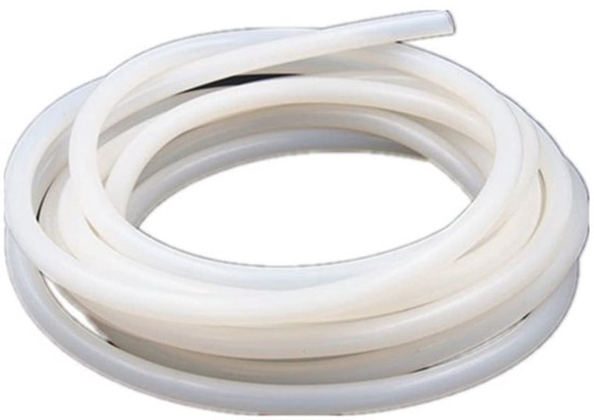 Siliconen Buis 9mm ID - 12mm OD - 10ft - Food Grade - Flexibel - Hoge Temperatuurweerstand - Transparant - Slang