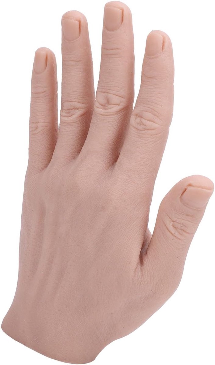 Silicone mannequin hand - buigbaar kunsthandmodel - herbruikbaar silicone - ideaal voor schilderpraktijk - ShopVlot