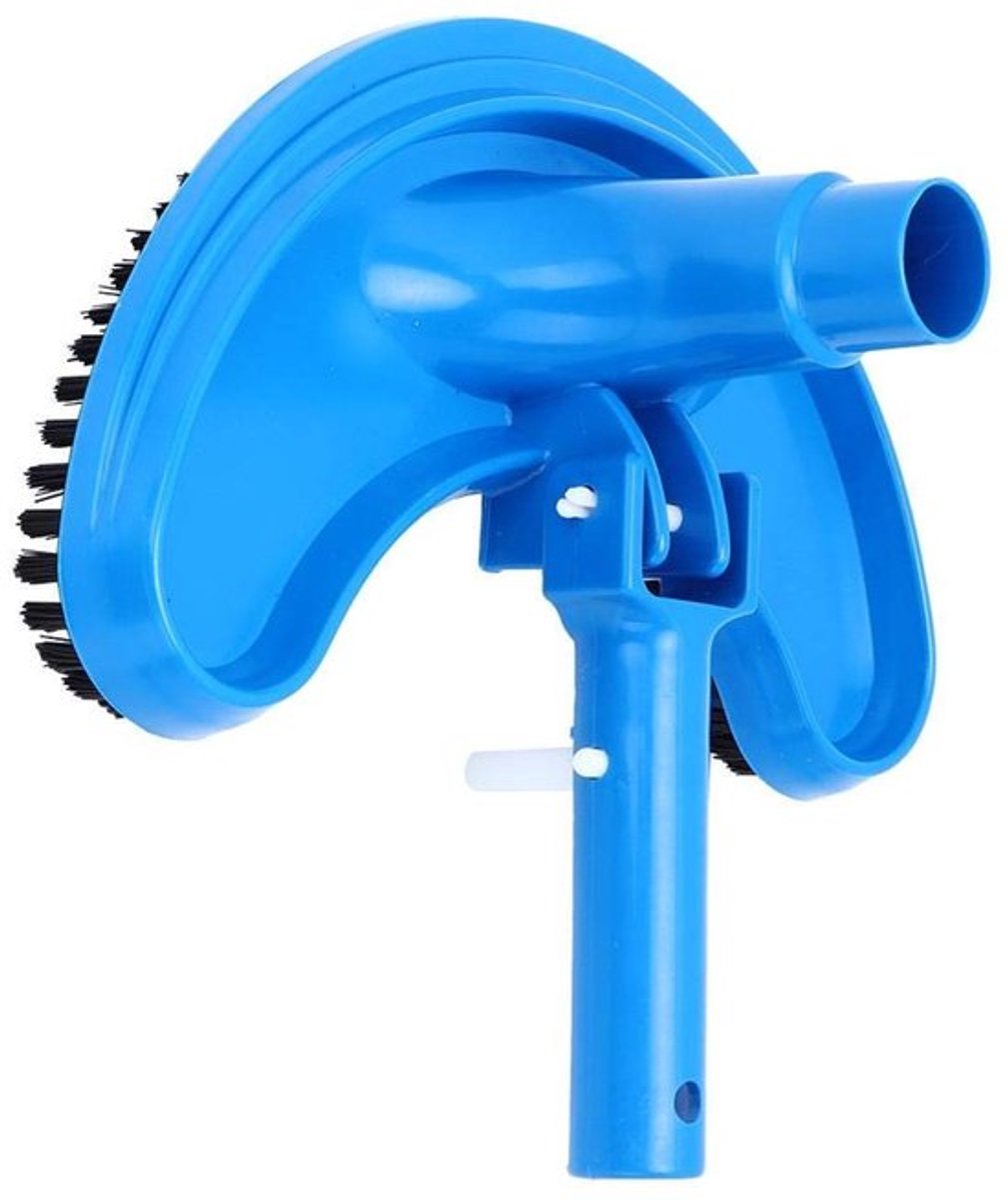 Zwembad Vacuüm Hoofd Flexibel - Gebogen Zuig Hoofd - Reiniging Accessoire - Geschikt voor Slangen 3 cm - Hoogwaardige Materialen - Eenvoudig Ontwerp - Zwembadreiniger