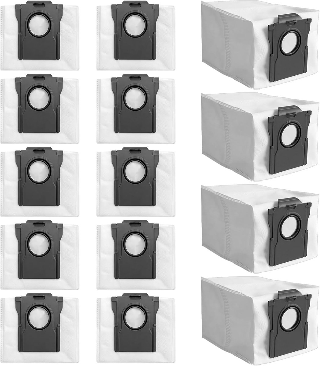 14 Dust Bags for Dreame X40, X50 Ultra Complete, D10 Plus Gen 2, L10s Ultra Gen2 - ShopVlot