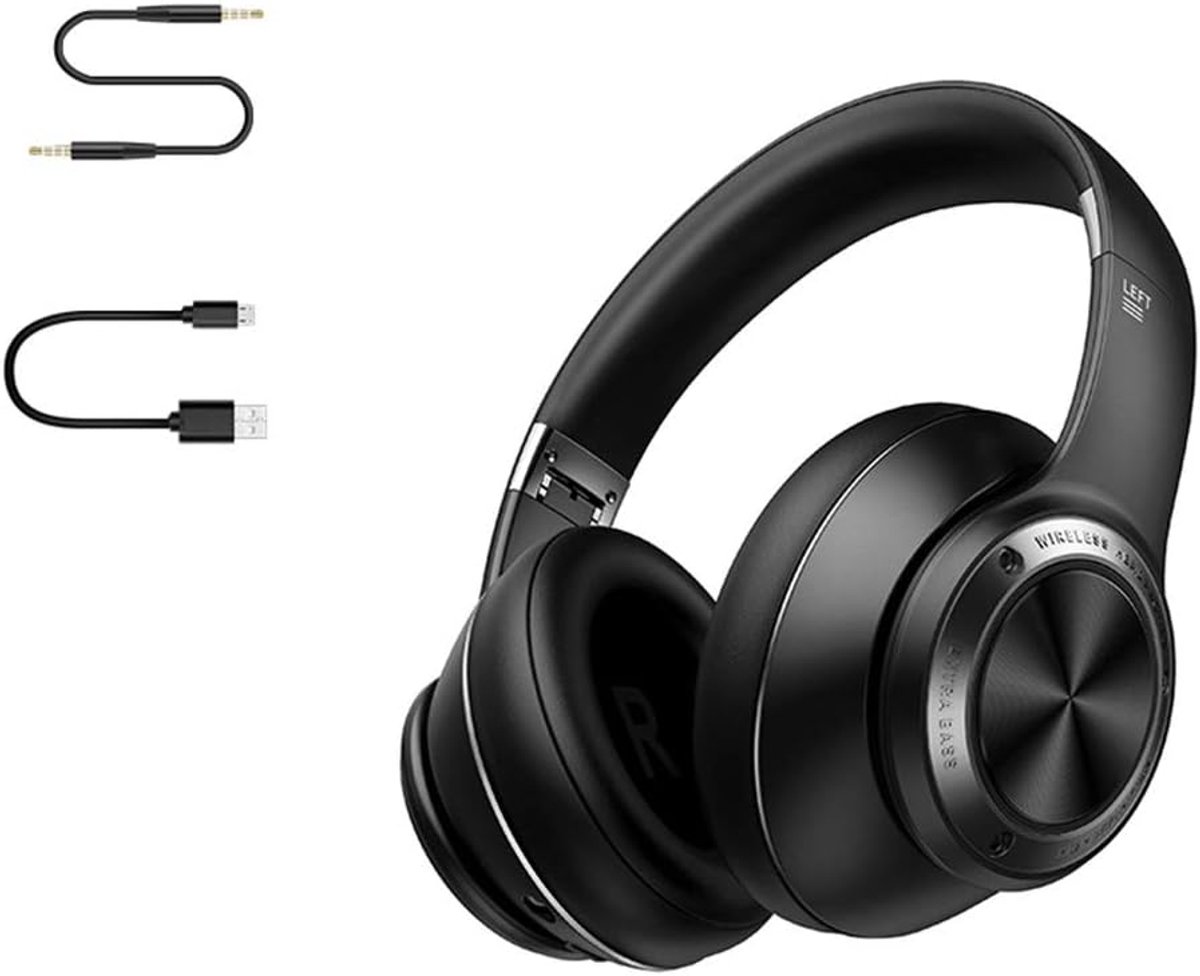 Bluetooth wireless headset wired headset binaural noise cancelling headsets to listen to songs long battery life - ShopVlot