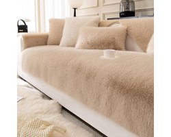 ShowyLive Soft Velvet Sofa Cover for 1 2 3 4 Seater,no-slip Sofa Covers, Sofa Cushion Covers against Pets Kids Dogs - ShopVlot