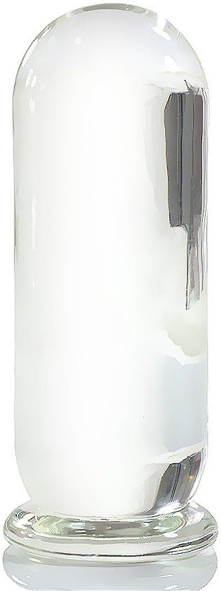 Glass Dildo Butt Glass Plug Large 16.8 * 6 cm - ShopVlot