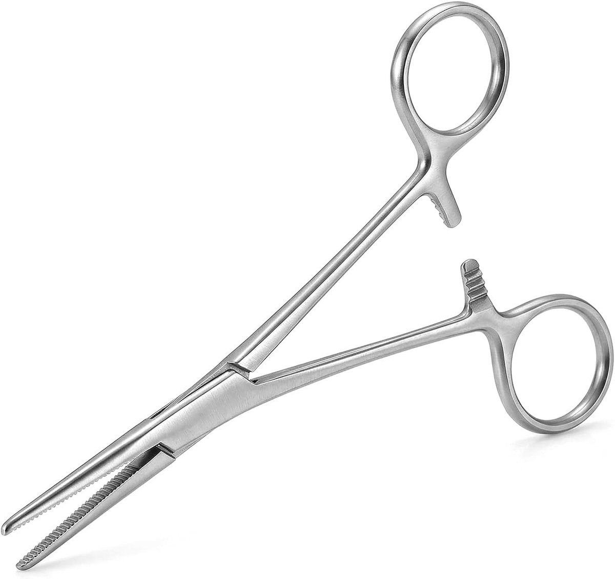 1 Stuk Vispincet, Hemostatische Pincet Klem voor Knutselen, Verzorging en Piercing Accessoires, Ideaal voor Precisiewerk en Hobbyprojecten