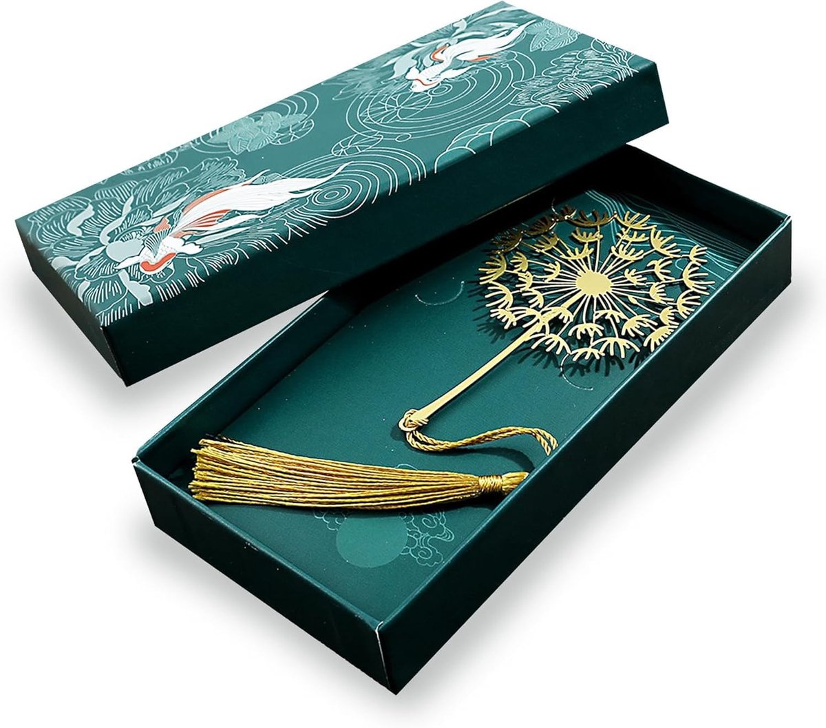 Metal Dandelion Bookmark, Decorative Bookmark for Reading - Elegant Metal Bookmark with Dandelion Design for Book - ShopVlot