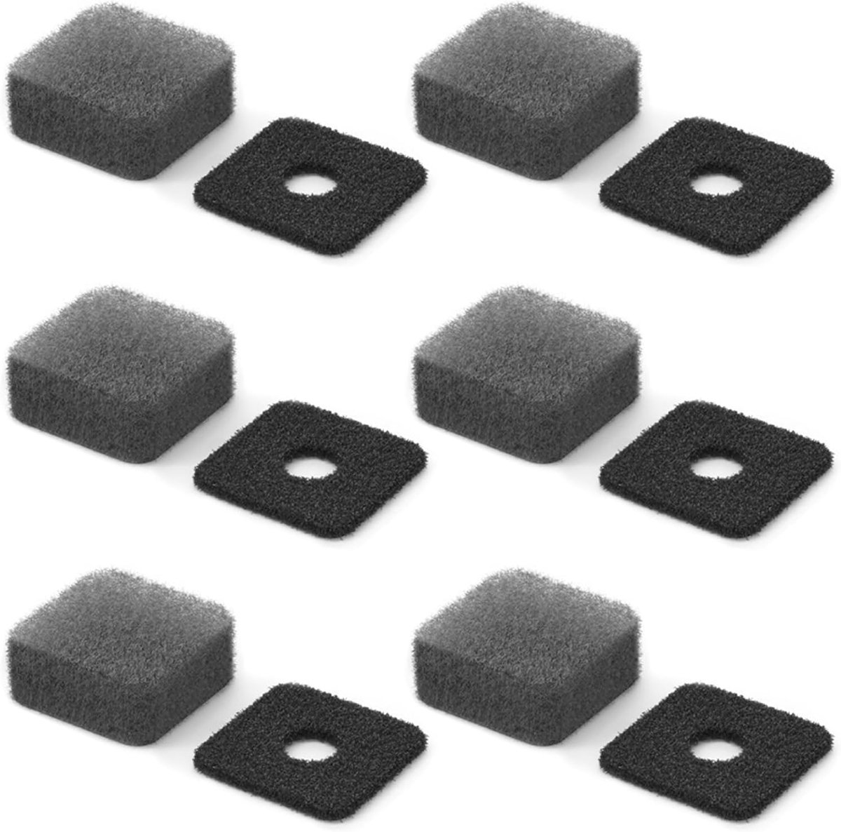 6 Items Replacement Microphone Windscreen of Foam, Accessories for Microphones, Suitable for Insta 360 X3/X4, Improves - ShopVlot
