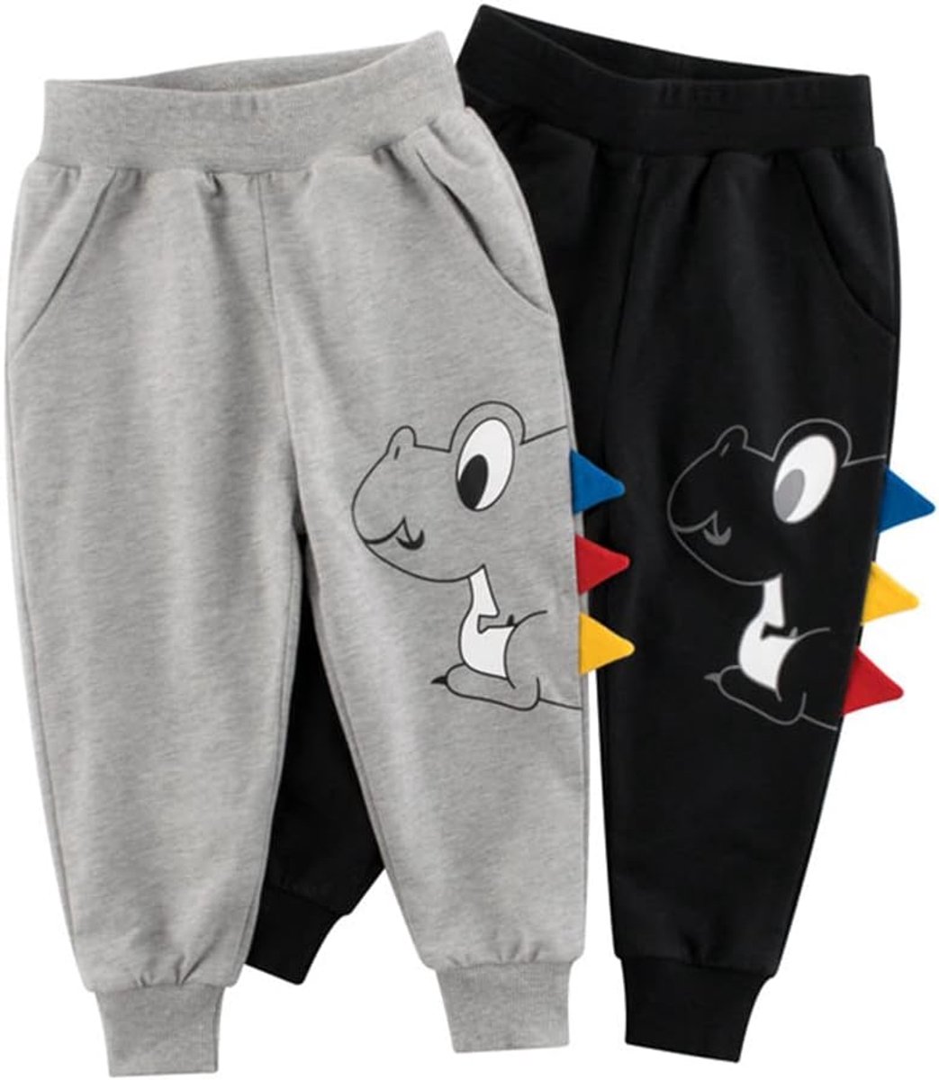 Training Pants jongens 4 jaar - katoen - cartoon dinosaurussen - comfortabel voor dagelijks gebruik - ShopVlot