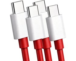 USB naar USB-C Kabel 1 Meter - 2 Pack - 100W SUPERVOOC compatibel - Voor OnePlus smartphones - ShopVlot