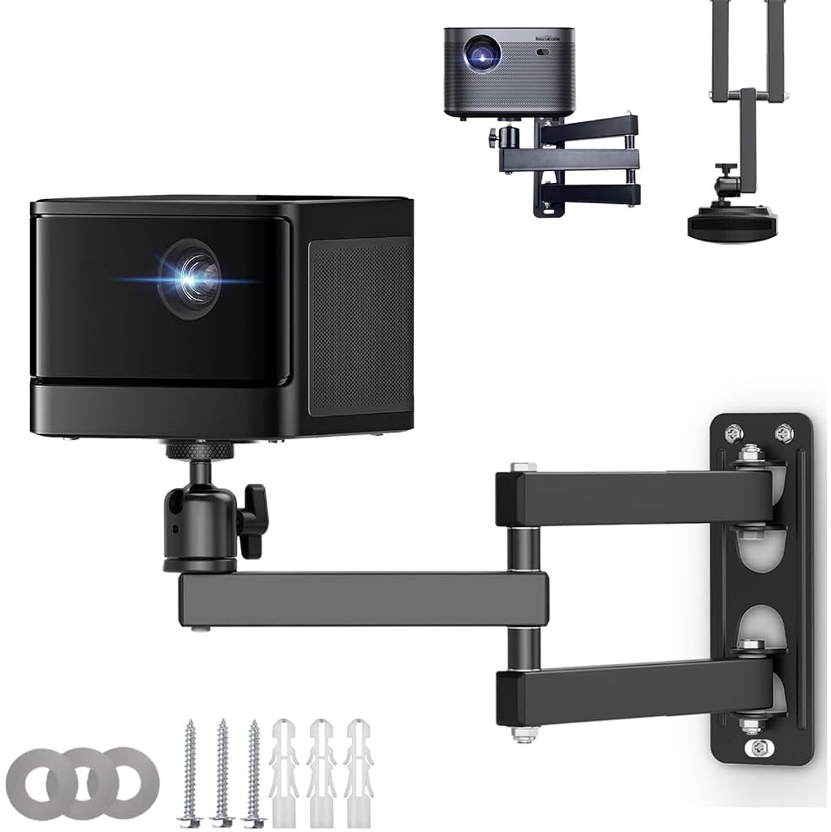 Solidchoice - Verstelbare Projectorstandaard met 360° Rotatie