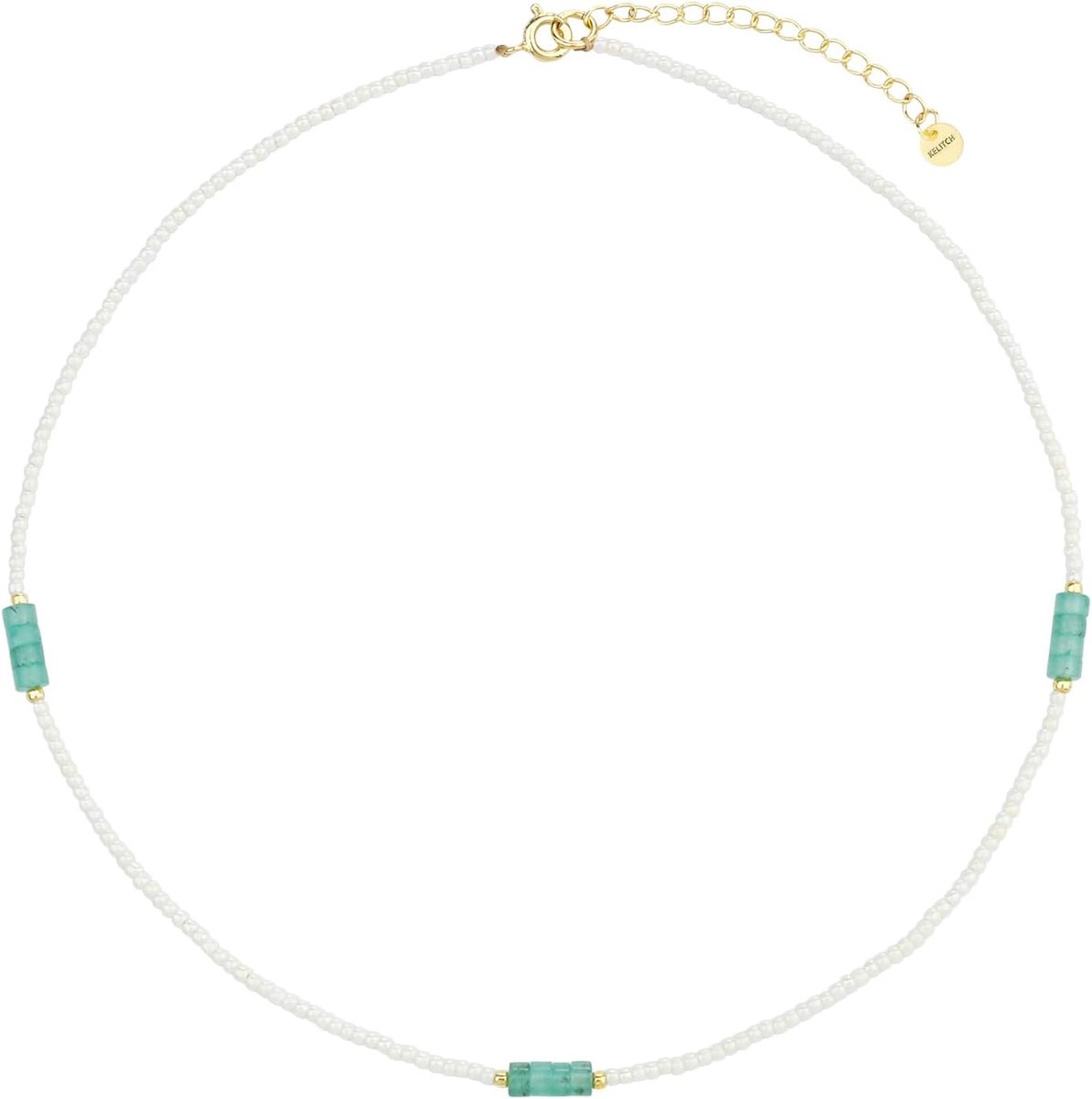 Kralenketting vintage kristallen - Bohemian Hawaiiaanse stijl - Verstelbaar voor vrouwen - ShopVlot
