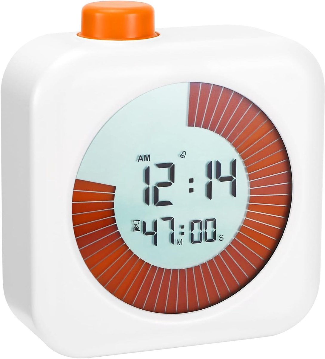Digitale visual timer 60 minuten - digitaal - stemtimer voor kinderen - ideaal voor keuken en klaslokaal - ShopVlot