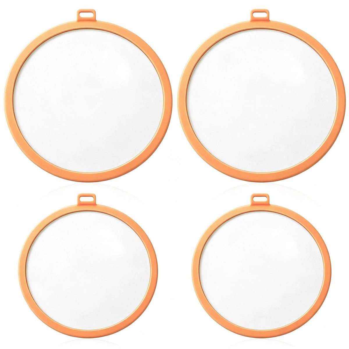 Solidchoice - TPR + PP Deksel voor Yoghurtbekers, Oranje