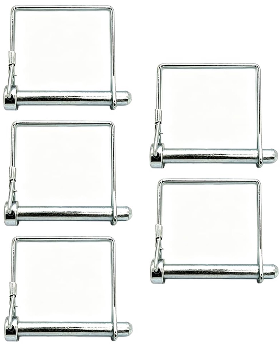Vergrendelingspen 10 x 60 mm - Gegalvaniseerd staal - Beveiligde bevestiging - Eenvoudige installatie - ShopVlot
