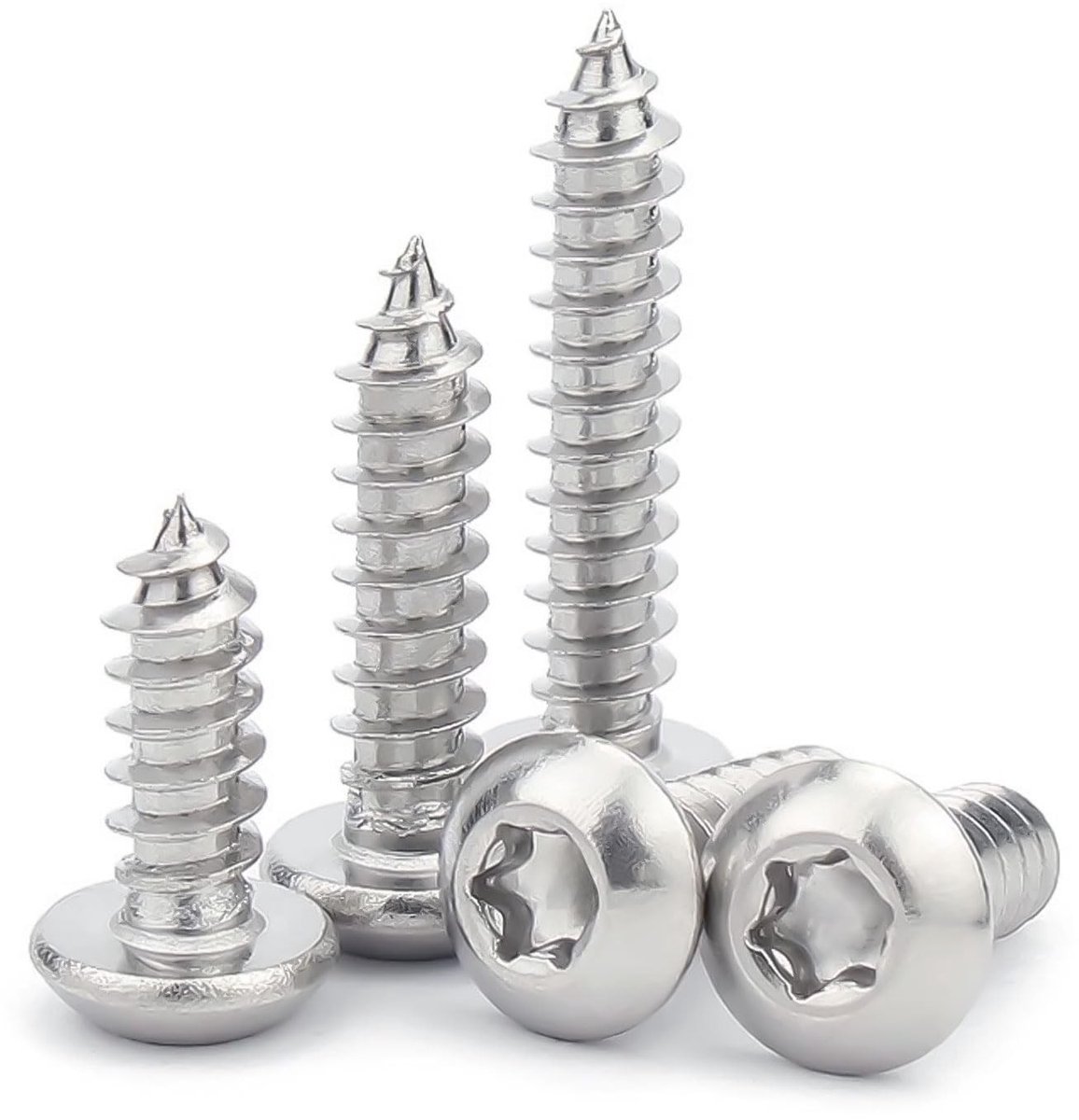 Solidchoice - RVS Zelftappende Schroeven M4 x 12mm, 50 Stuks