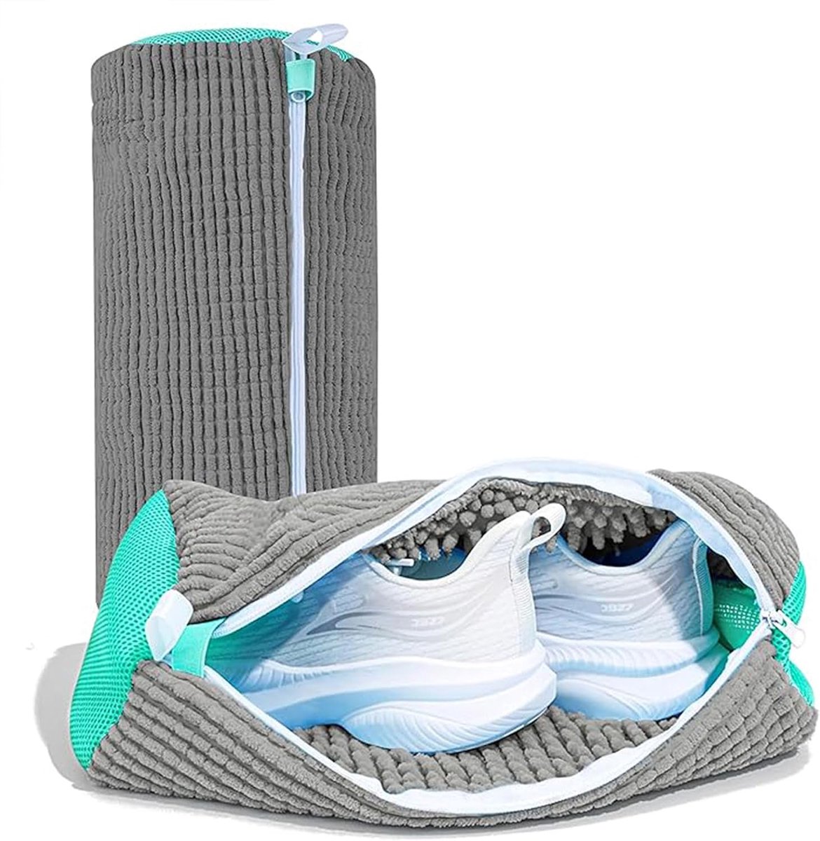 2-Piece Shoe Wash Bag for Washing Machine - Laundry Bag for Sneakers and Shoes - ShopVlot