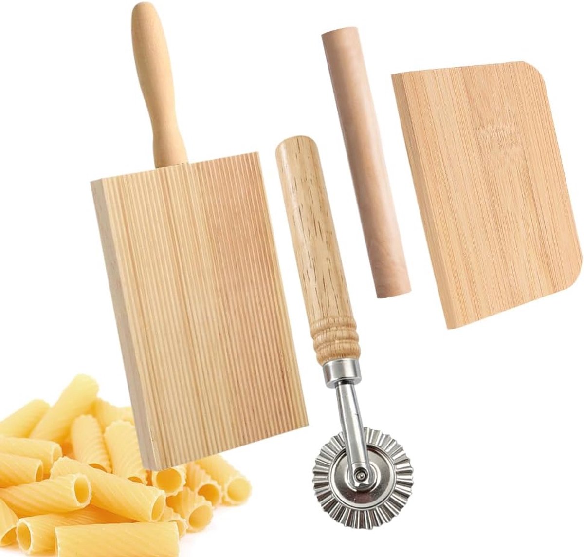 gnocchi plank hout - handgemaakt - ideaal voor verse gnocchi - duurzaam en stijlvol - ShopVlot