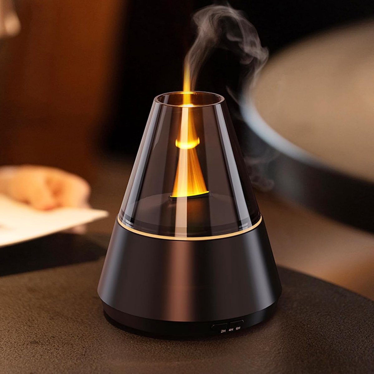 Aromadiffuser 3-in-1 - Wit - N.v.t. - Luchtbevochtiger met 7 Kleuren en Timerfunctie - Voor Thuis en Kantoor