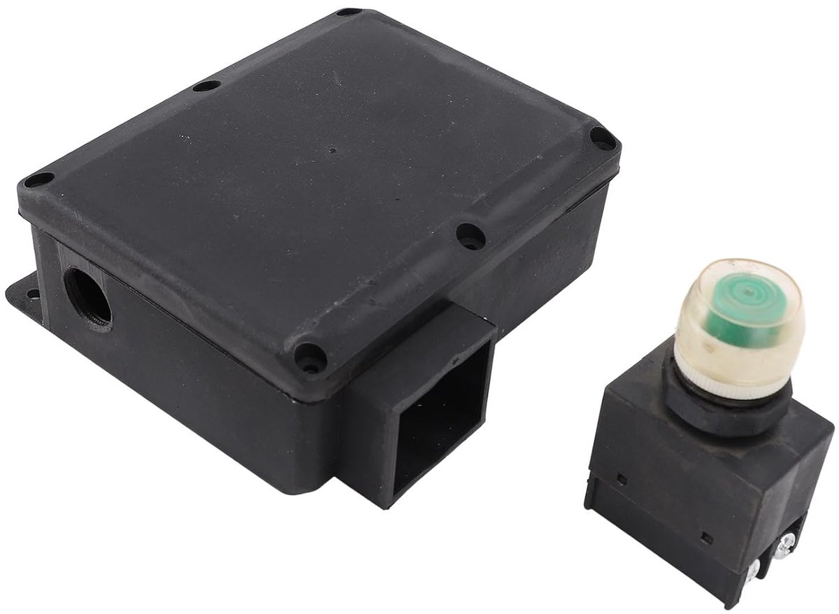 Houtsplijter Motor Schakelkast - Waterdichte ABS - Universele Spanningscompatibiliteit - ShopVlot