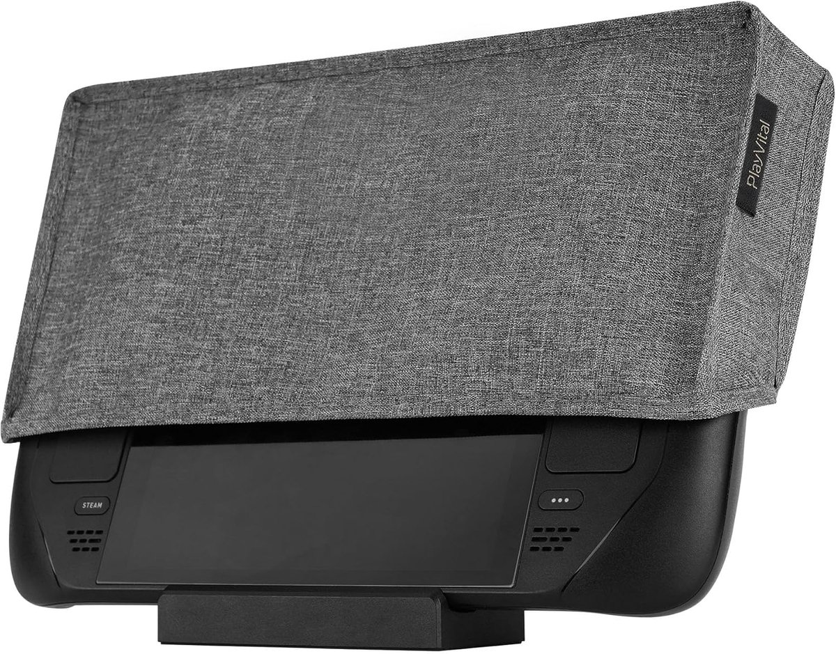 Stofkap voor Steam Deck - Dubbelzijdig materiaal - Anti-kras en stofdicht - Bescherming tijdens opladen - ShopVlot