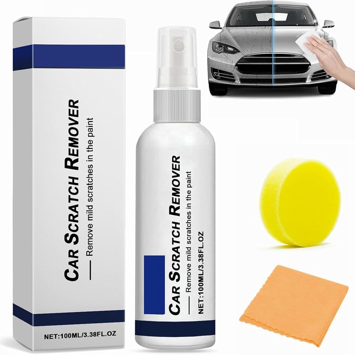 Krassenverwijderaar auto - Effectieve reparatie - Voor verschillende oppervlakken - Verwijdert lichte krassen - ShopVlot