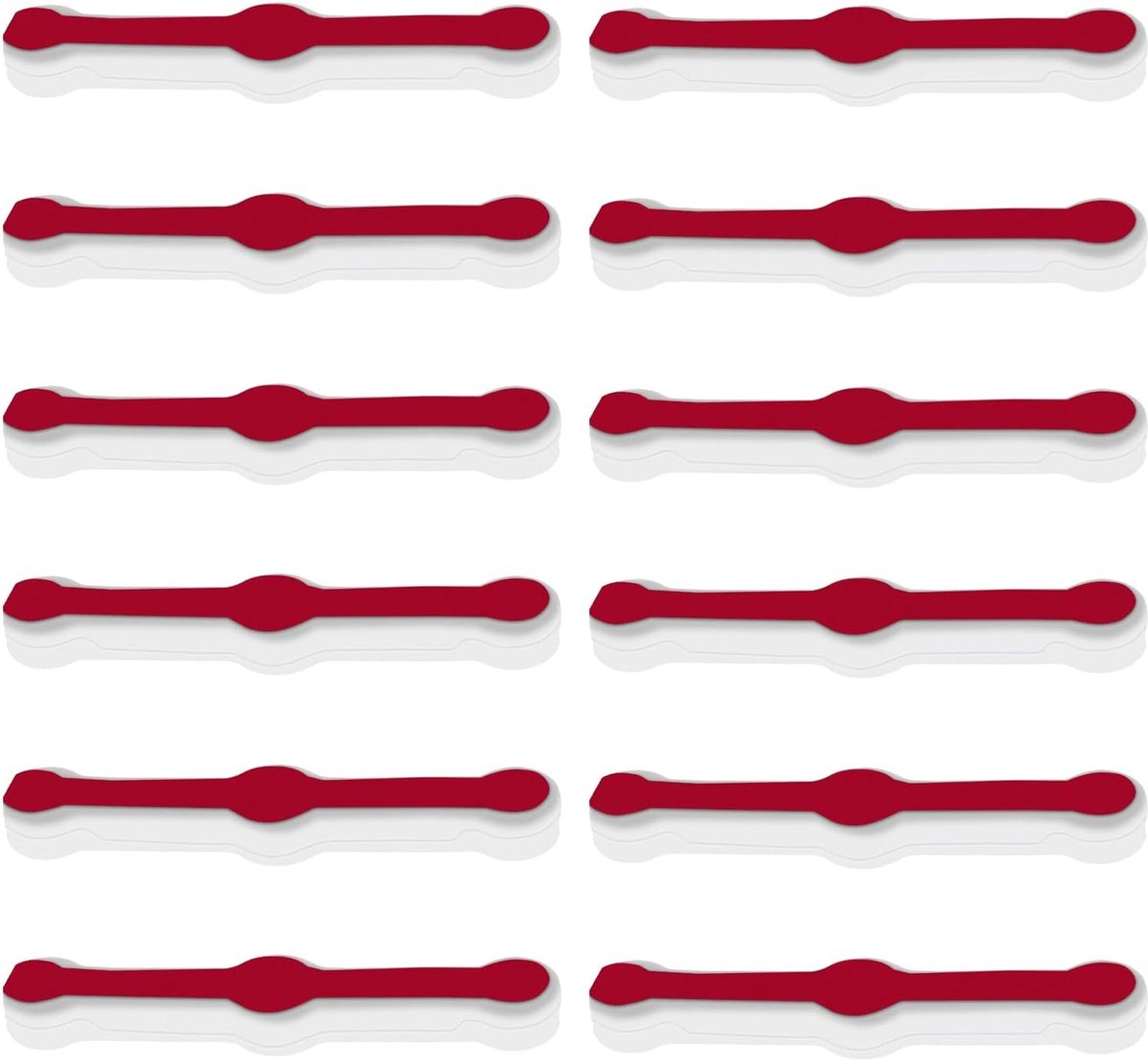 Schermbevestigingsclip - 12 stuks zelfklevende clips - voor insectenhorren en raamnetten - ShopVlot