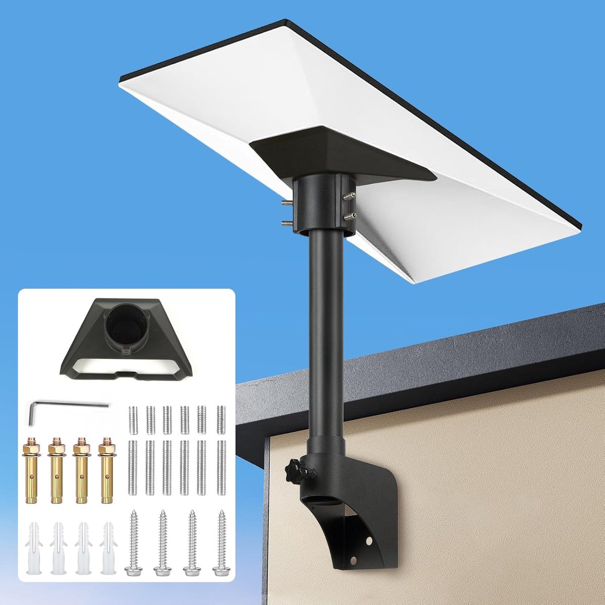 Wall mount Starlink Gen 3 - lange wandbeugel - staal en fiberglass - weerbestendig - ShopVlot