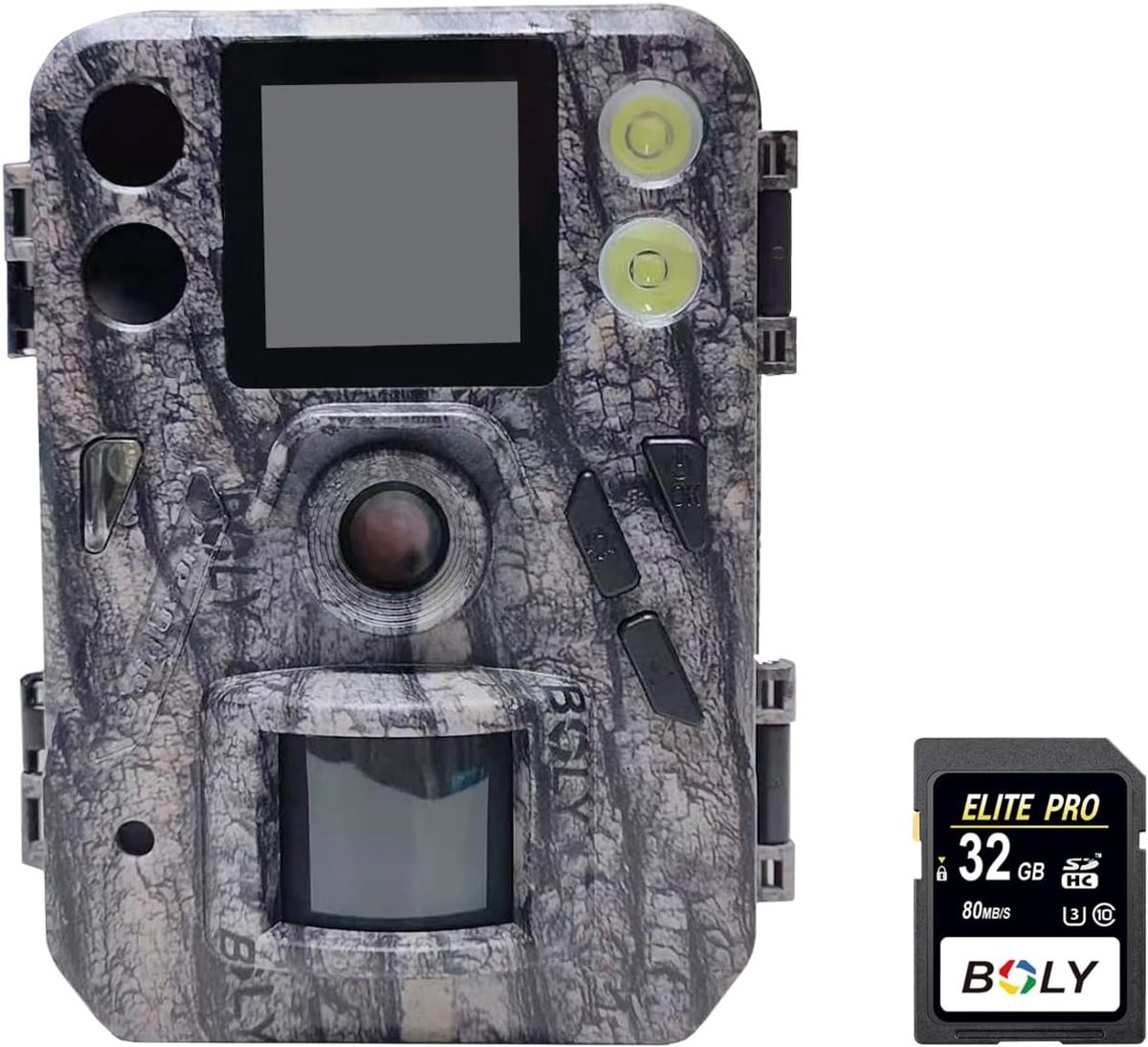 BolyGuard Fotofalle 37MP Image with Invisible 940nm and 850nm Black Light IR Wildlife Camera, 4K Ultra HD Video for - ShopVlot