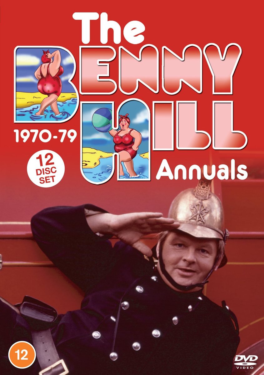 Dailygoods- Jaarboek Benny Hill - DVD Speler - DVD Films - DVD Erotiek - Humor - Geen Nederlandse Audio/Subtitels