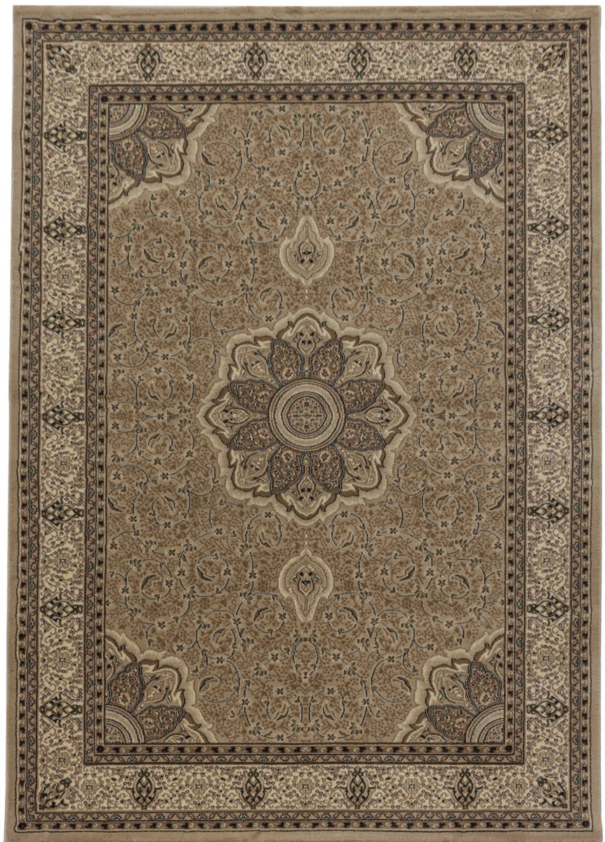 Kashmir – Klassiek Vloerkleed – Beige