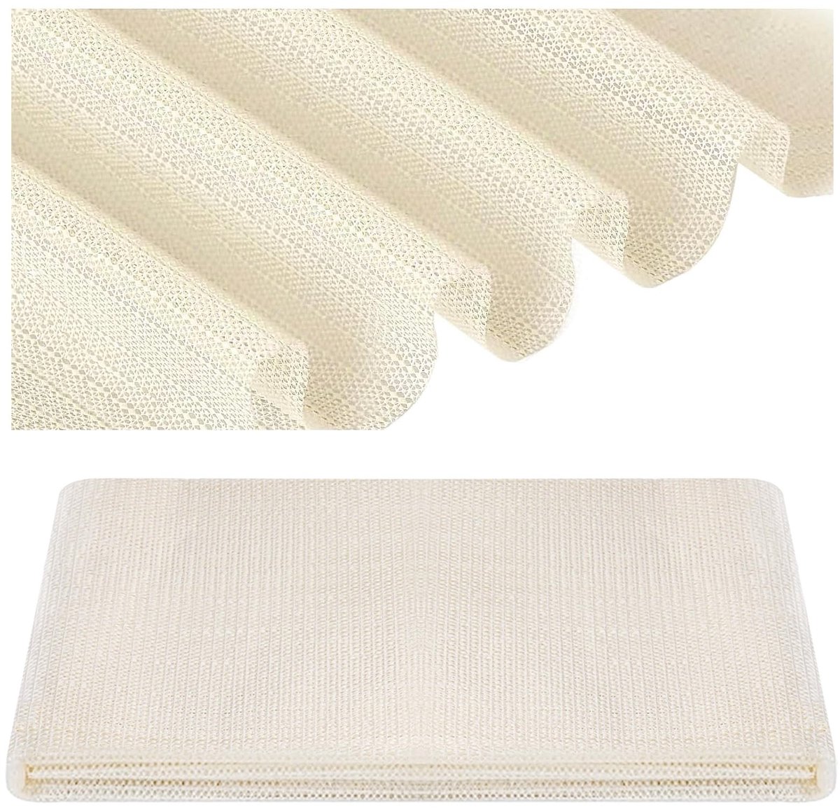 Dailygoods - Antislip Tapijt Onderlaag PVC - Snijbare Vloerkleed Onderlaag 120 x 200 CM