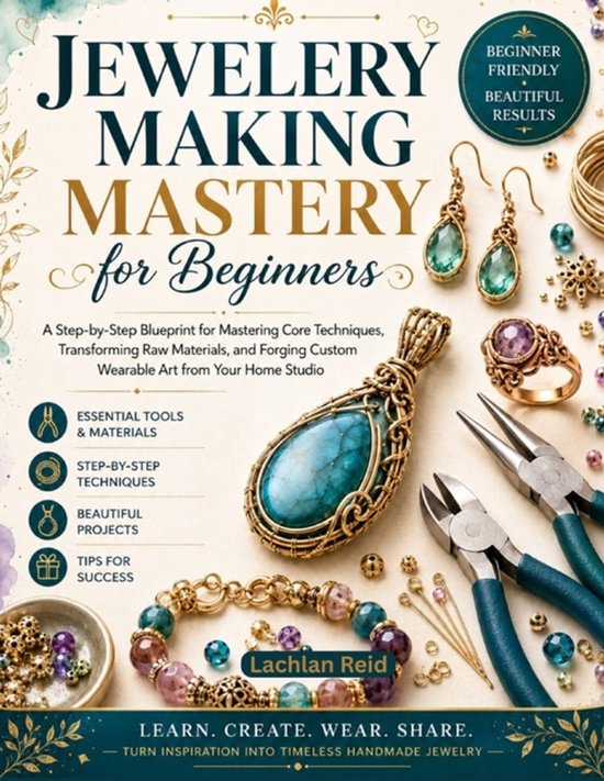 Jewelry making mastery for beginners - cover