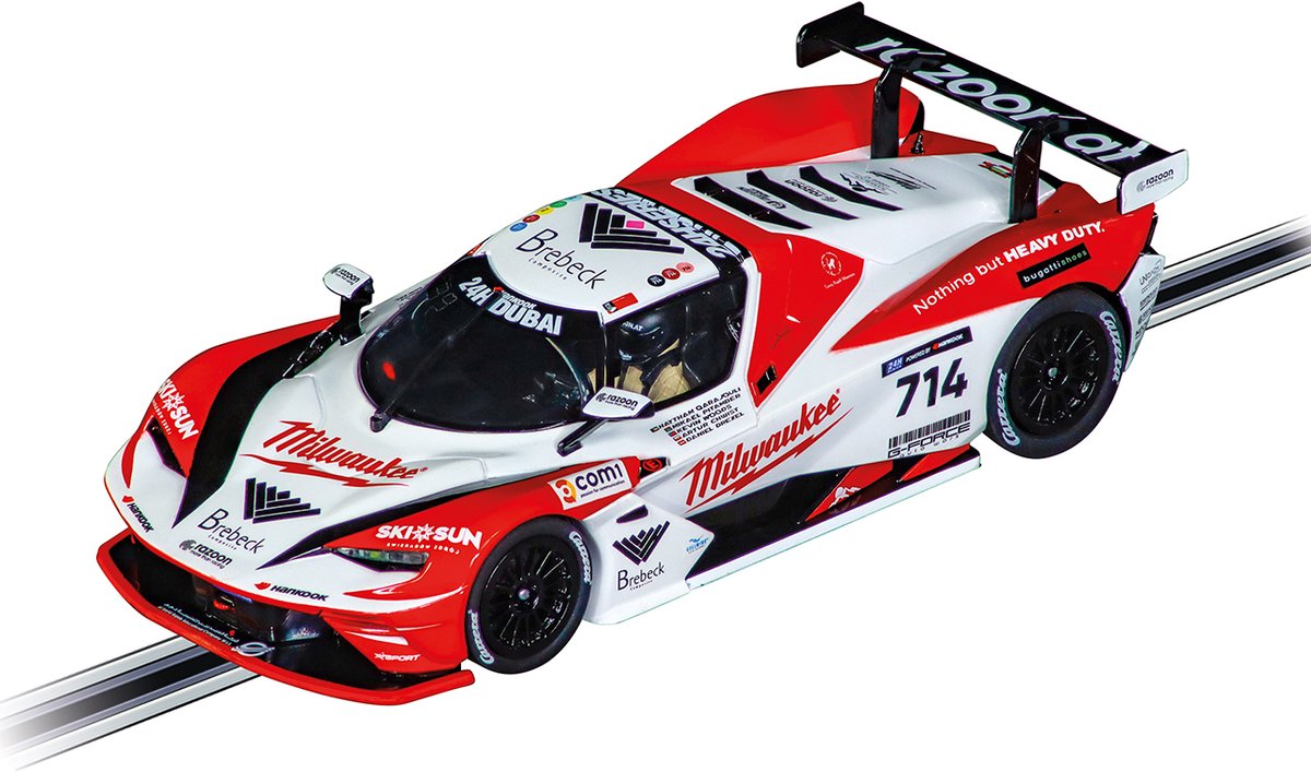 Carrera Speelgoedvoertuig - DIGITAL 132 - KTM X-Bow GTX Razoon - more than Racing No.714 Dubai 24h 2024 auto