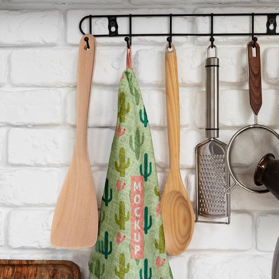Spatels voor Pannen - 33 cm Lange Handgreep - Kooklepel en Grote Spatel voor het Koken - Keukenspatel met Lange Handgreep — afbeelding 2