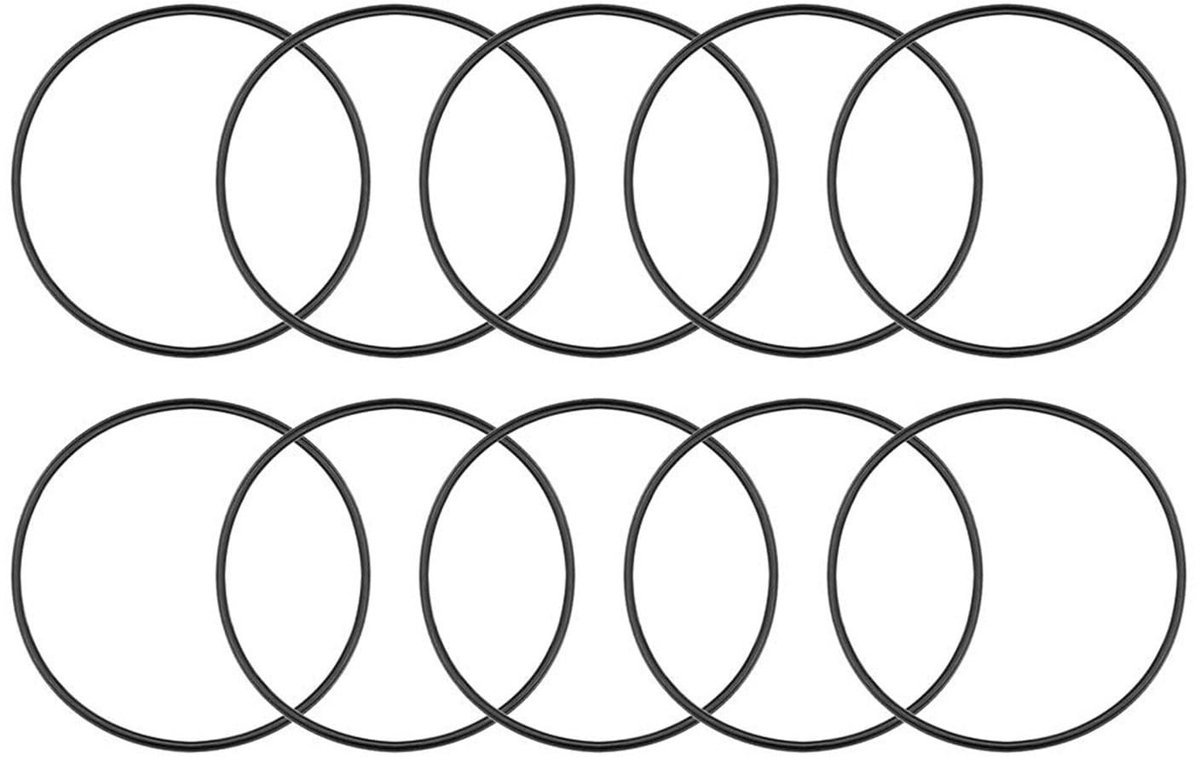 Dailygoods- O-ring 31,6 mm buitendiameter - 10 stuks - rubberen sluitringen - afdichtingsset - nitrilrubber - eenvoudig aan te brengen - Afdichtring