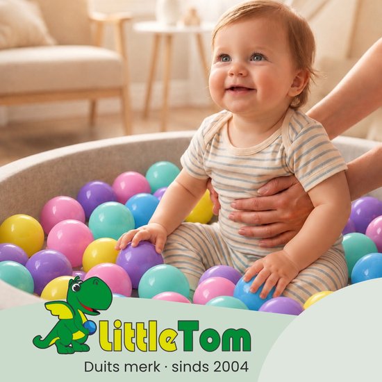 Vanaf dag Één: 100 Ballen voor Ballenbak - 5,5cm Plastic Baby Speelballen Kinder Speelgoed Ballen — afbeelding 2